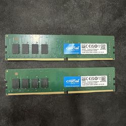 Crucial 32GB (2 x 16GB) DDR4-2666 RAM - CT16G4DFRA266.C16FR