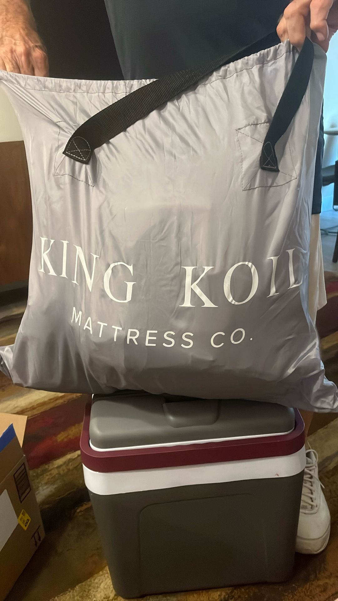 King Koil Deluxe electric blow up bed. Fabulous for adult !