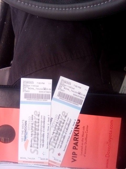 Concert Tickets