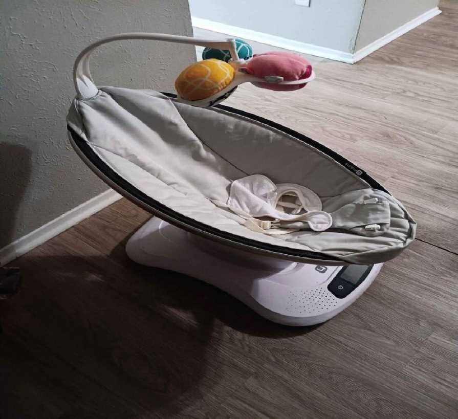 address toward Cozy Infant Swing – Soft and Secure for Your Little One