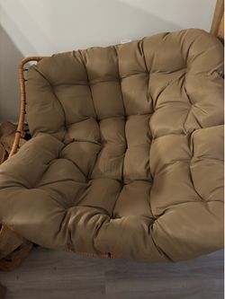 Rocking  chair with cushion