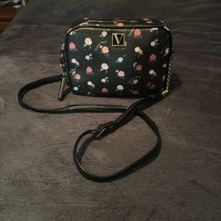 Victoria's Secret The Victoria Top-Zip Crossbody Shoulder Bag V 