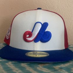 Montreal Expos Fitted Hat 7 1/2