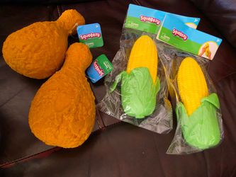 Sunny Days squeezy corn and chicken legs