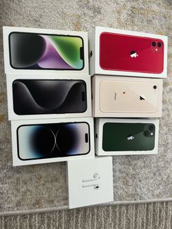 Box only - 6 iPhone and 1 AirPod