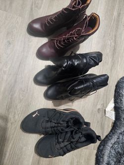 3 pair of shoes