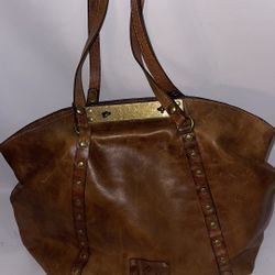 Patricia Nash Large Leather Tote Bag 