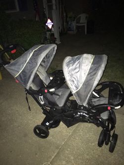 Sit and stand stroller great condition only 65 FIRM