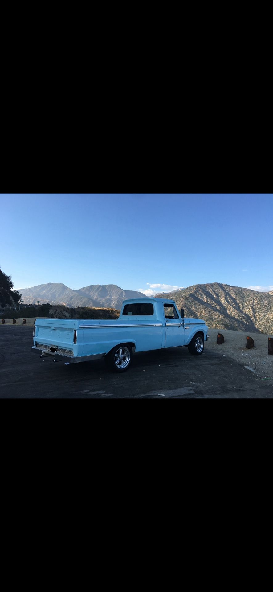 1966 Ford F100 Baby Blue, Automatic Trans, Runs Smooth