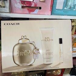 Coach New York Gold Gift Ser /100ml New $118