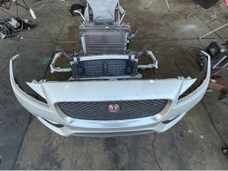2017 jaguar f pace complete front bumper