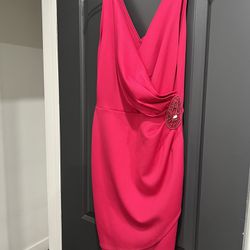 Pink Cocktail Dress women’s Size 6