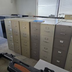 Locking Four Drawer Vertical File 