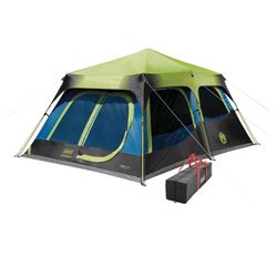 Coleman 10-Person Instant Cabin Tent – Used ONCE, Stored Indoors! 