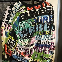 Graffiti Burberry Women’s Sweatshirt 
