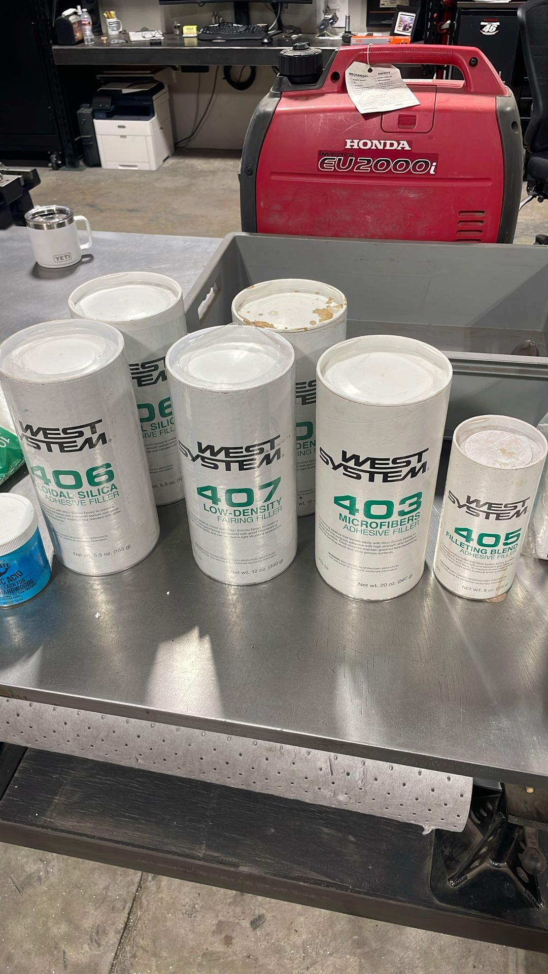 West System Epoxy And Stains