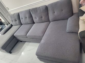 Gray Sectional Sofa Great Condition!