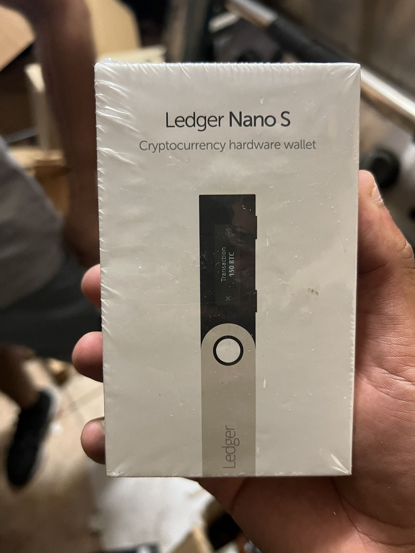 Ledger Nano S Cryptocurrency Bitcoin Hardware Wallet; Matte Black; BRAND NEW