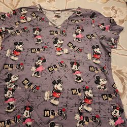 Disney Scrub Shirts 