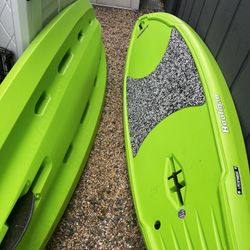 Two Lifetime Hooligan 8ft Paddle Boards  $200