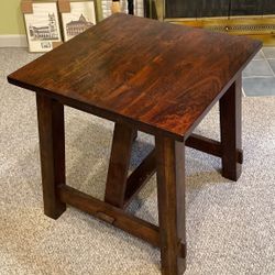 Wood Side Table/ Coffee Table 