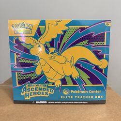 Pokemon Ascended Heroes Pokemon Center ETB
