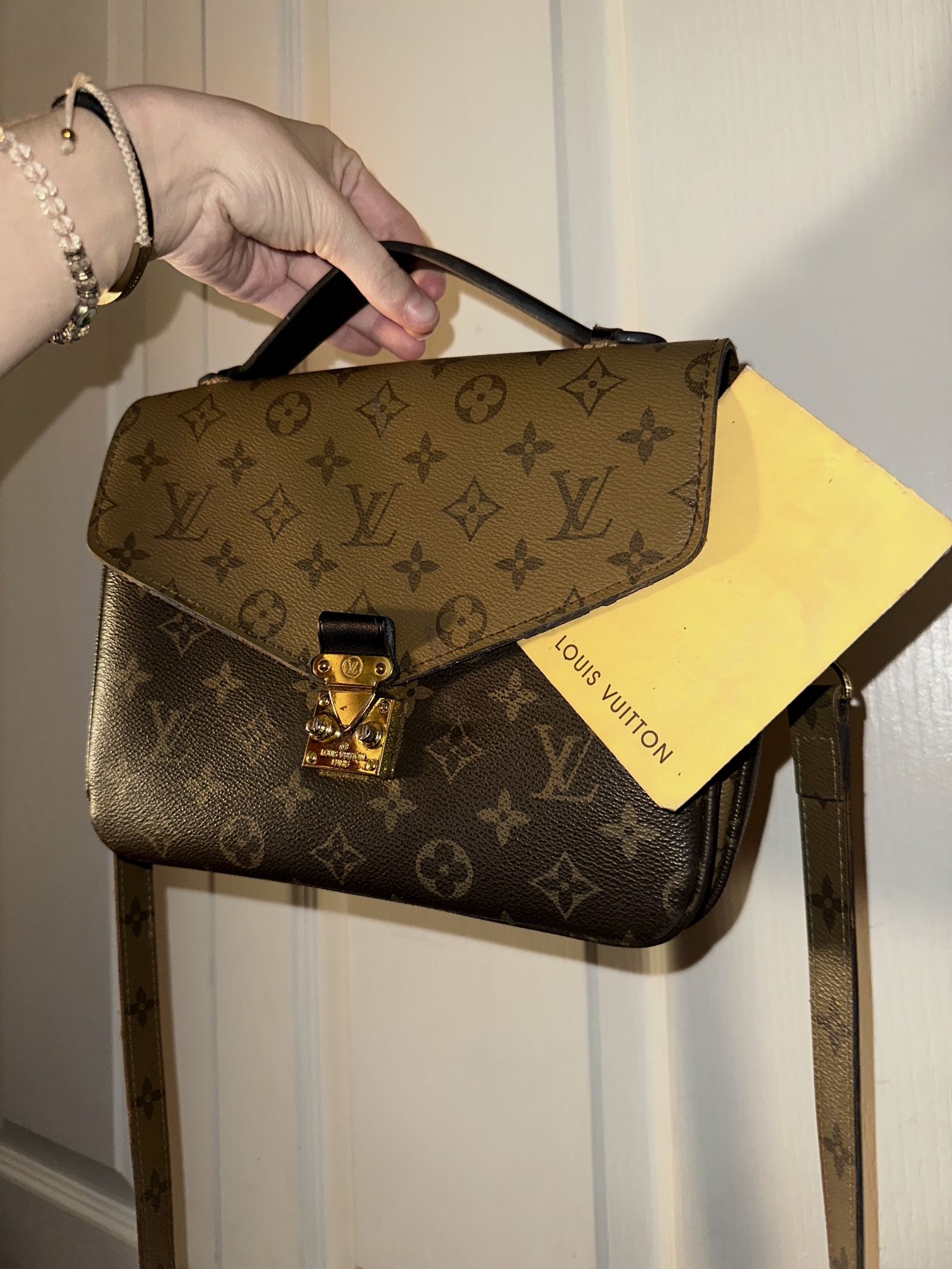 Louis Vuitton Monogram Reverse Canvas Purse