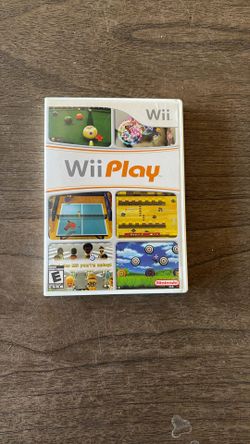 (WII) Wii Play CIB *Read Description 