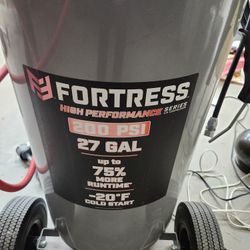 Fortress Air Compressor 27 Gal 200 PSI