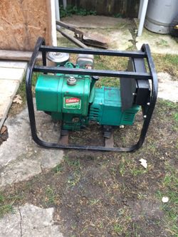 Coleman power mate generator