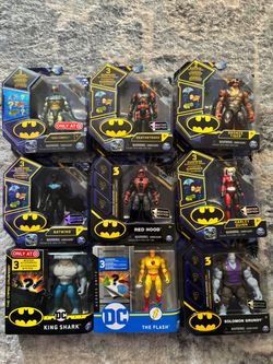 DC Spin Master Heroes Unite Figures Lot
