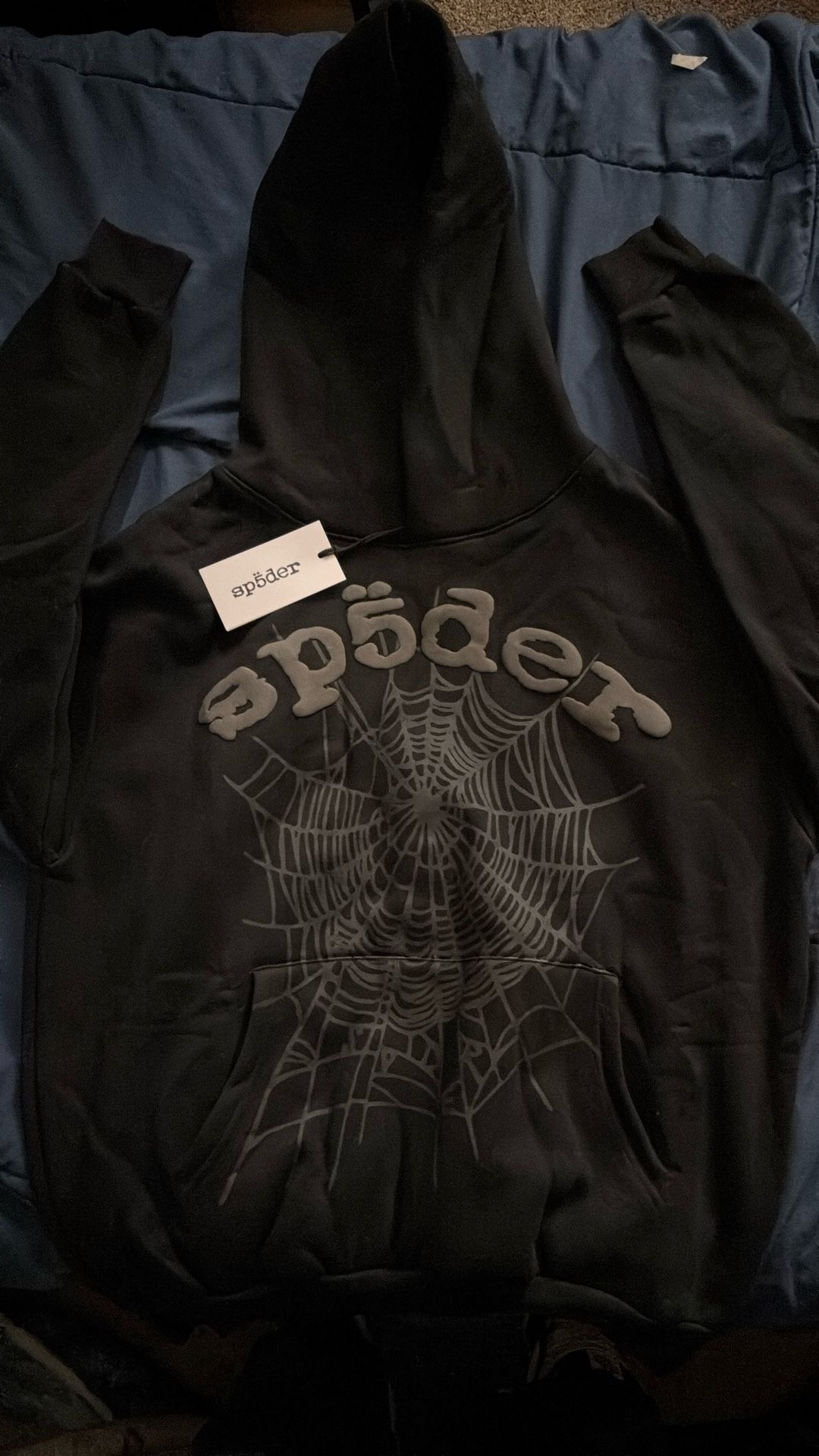 Black Sp5der Hoodie