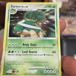 Pokemon Torterra Holo Diamond & Pearl M.P