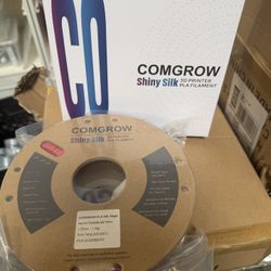 Comgrow Tri-Colors Silk PLA 3D Printer Filament