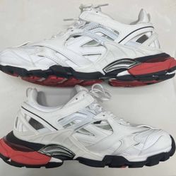 Balenciaga Track runner White Red