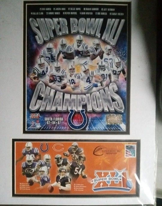 2006 USPS INDIANAPOLIS COLTS SUPER BOWL