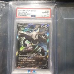 Pokemon PSA 10 Lugia V Silver Tempest.