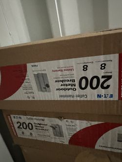 200 Amp Electrical Breakers
