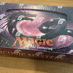Mtg Iconic Masters Booster Box, —10% TCGplayer Market