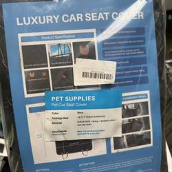 Luxury Car Seat Cover Pet Supplies 