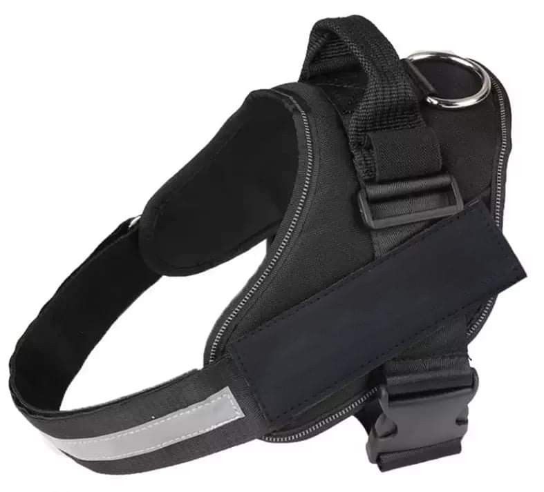 Dog Harness Black Vest BRAND NEW All Sizes XS S M L XL XXL