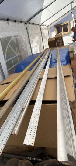 Aluminum stair edging carpet, trim, transition strip/aluminum carpet gripper with teeth hammered