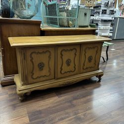 Solid Wood Vintage Cabinet 