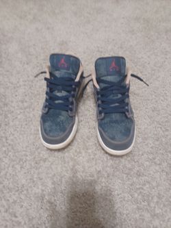 Nike air jordan 1 se Low Demim size 7