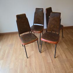 Retro Dining Chairs - Set Of 4