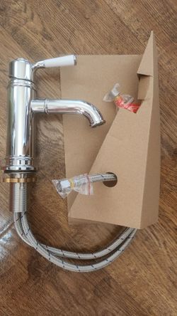 Brand New Basin Faucet finish Chrome.
