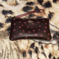 Large Coach Wristlet Wallet  