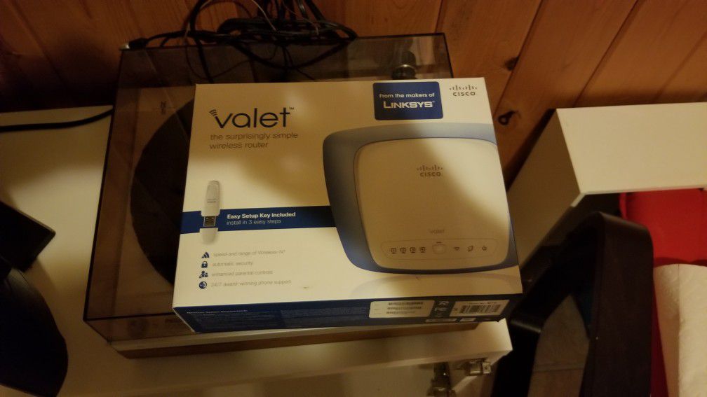 Linksys Valet Wireless Router (New)
