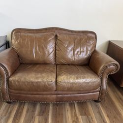 Leather Sofa 