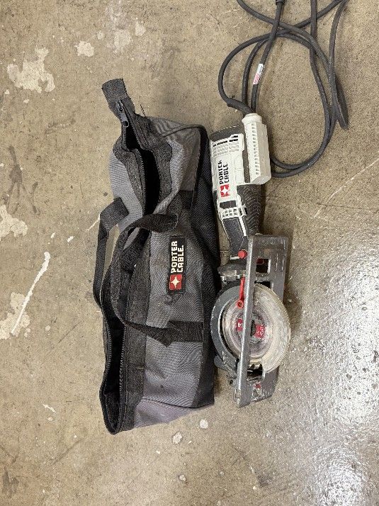 Porter Cable 4.5 inch mini circular saw - pick it up today